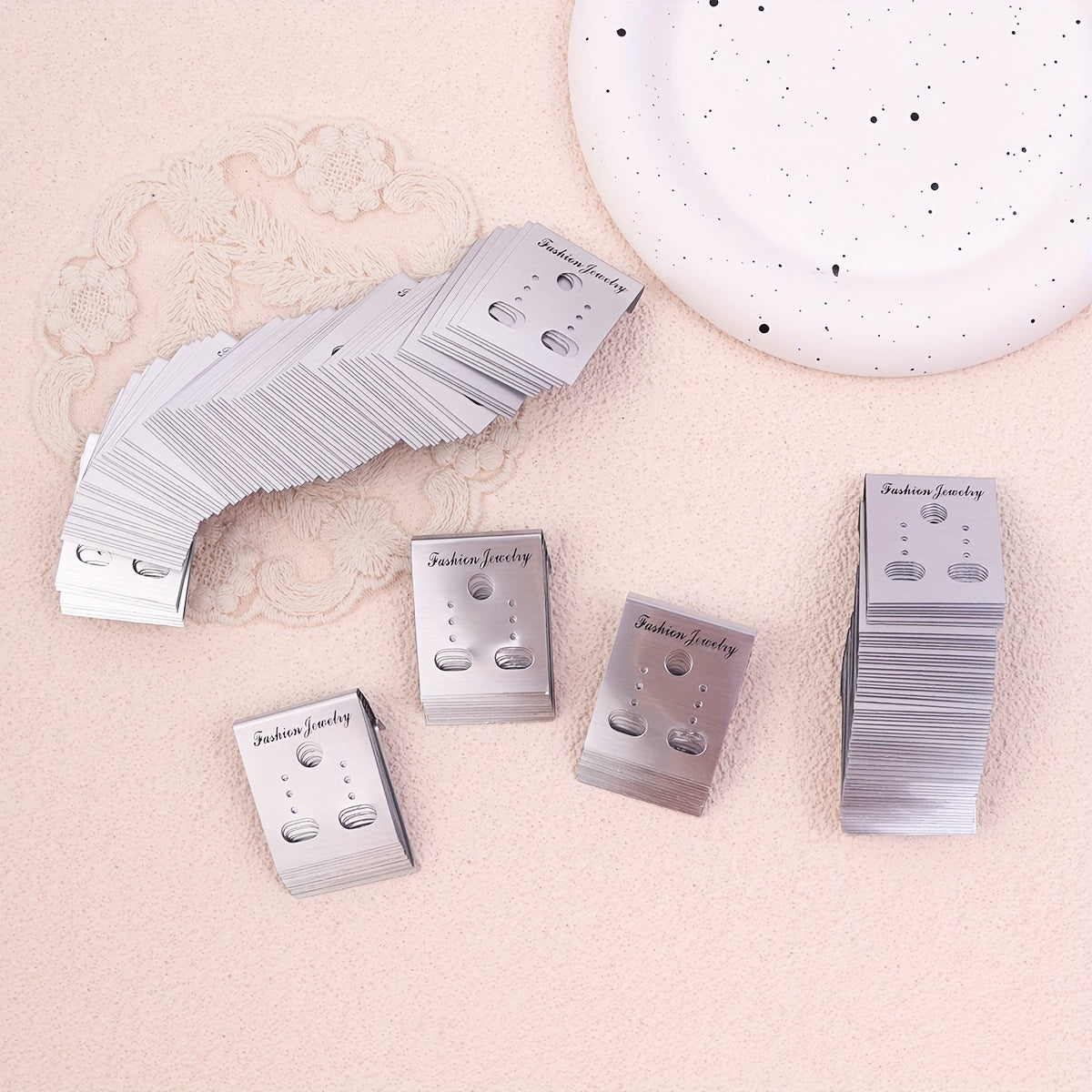 Пластиковая карта для хранения серег на 200 пар, упаковка украшений