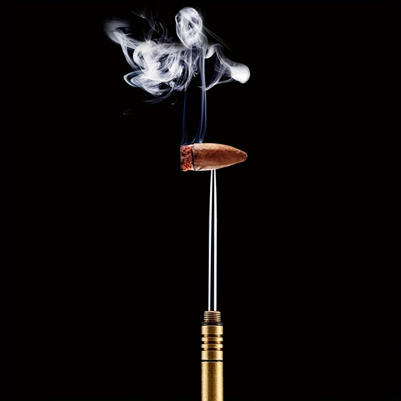 Stainless Steel Cigar Enhancer Tool for Enthusiasts Durable Finish