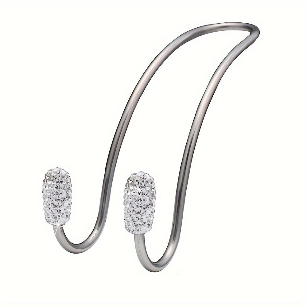 Universal Stainless Steel Crystal Hook for Car Seat Back Storage