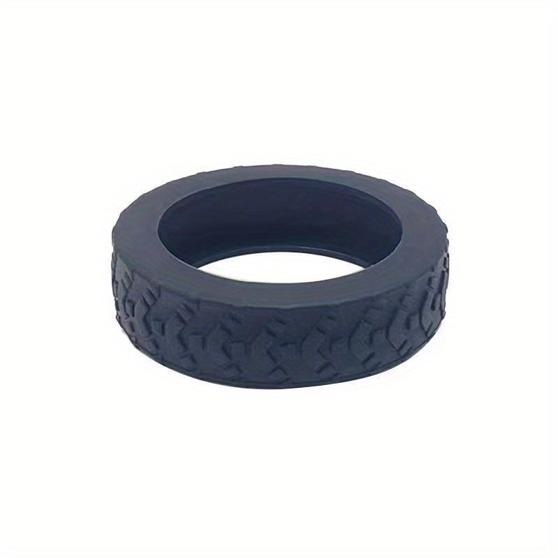 8 Pcs Rubber Luggage Wheel Covers Suitcase Casters Quiet Tire Protectors