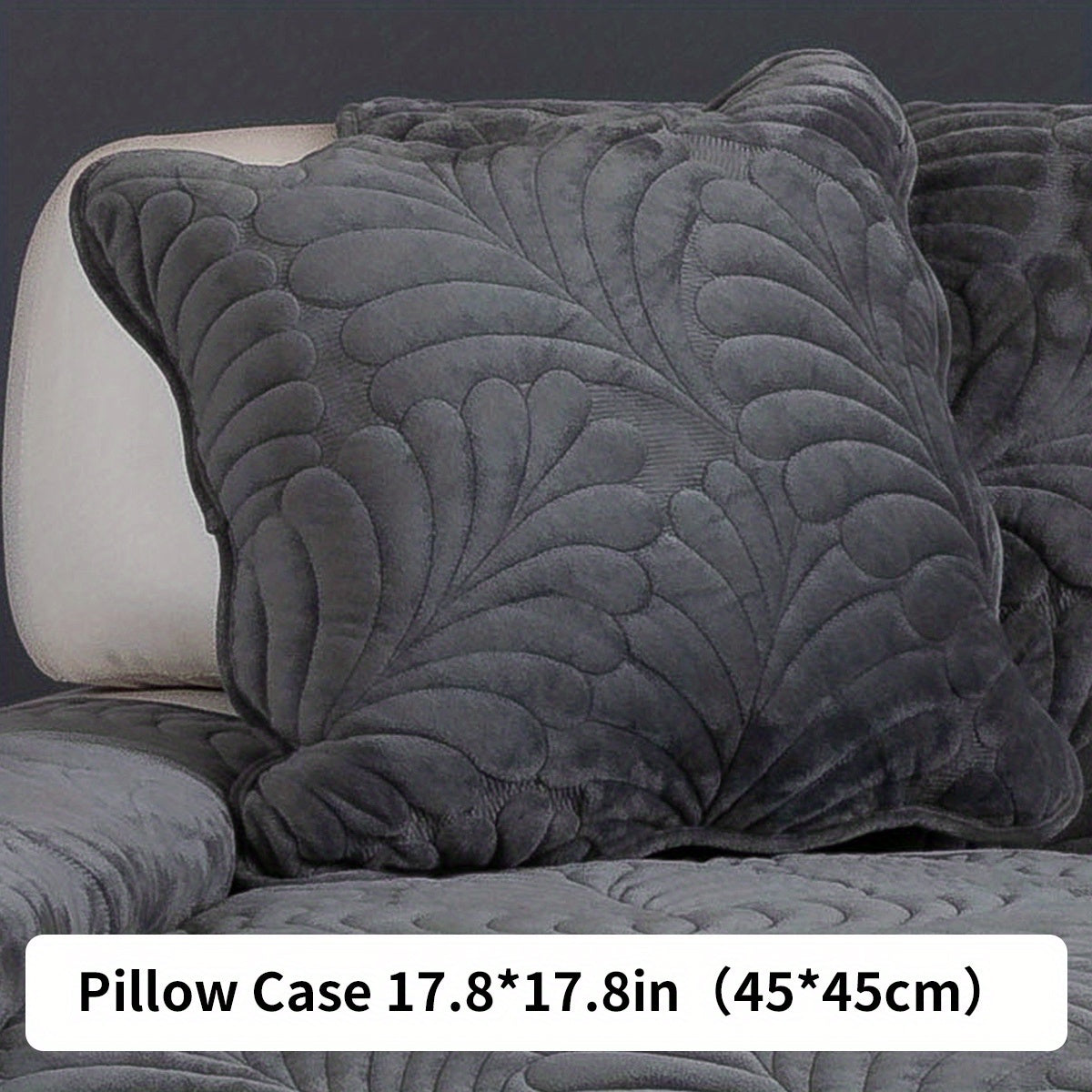 Короткий плюшевый чехол для дивана на все сезоны, идеально подходит для домашнего декора в спальне, офисе или гостиной. Исключает спинку, подлокотники и наволочку.