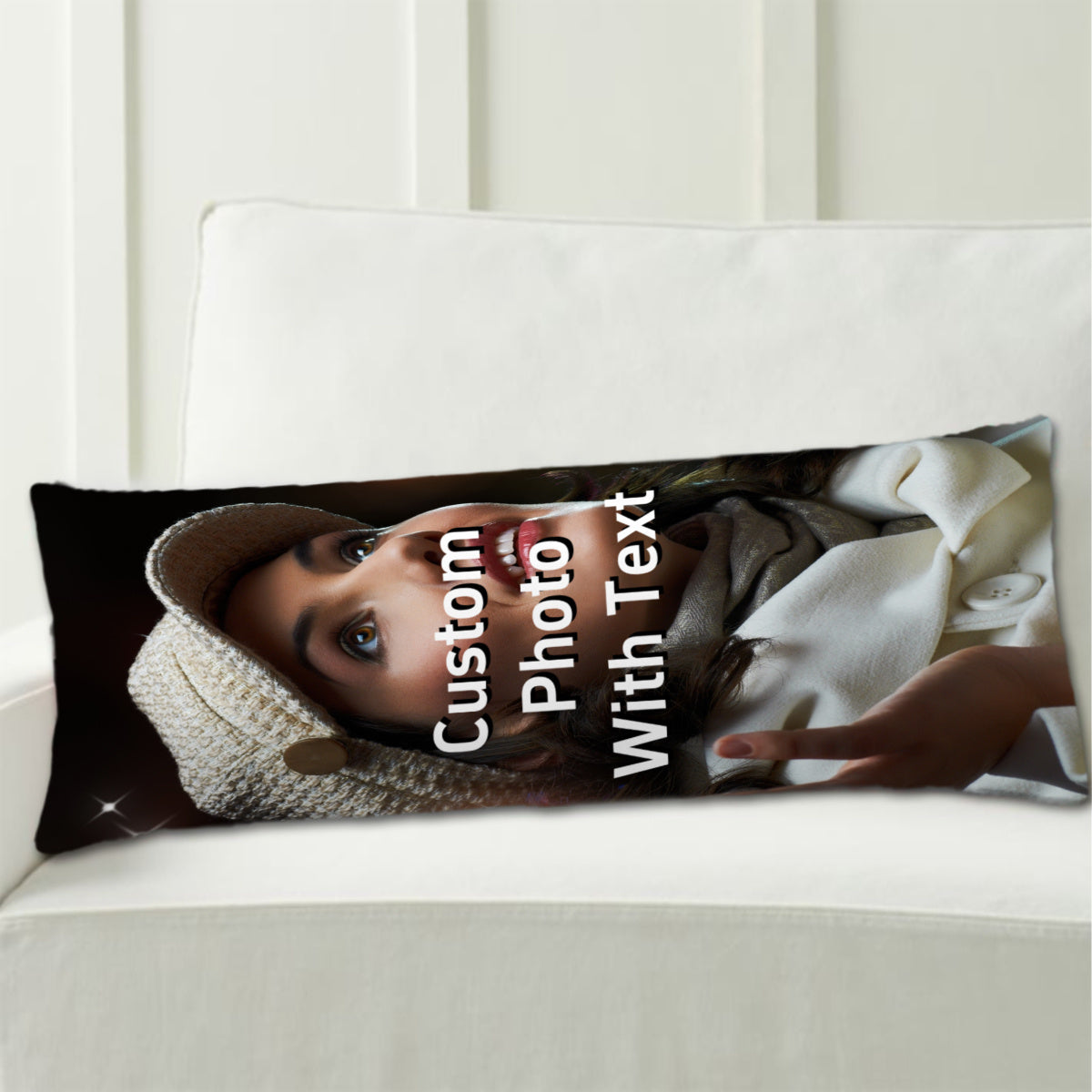 Maxsus anime va hayvonlar uchun uzun tanali yostiq qopqog'i 50.8x137.16 sm yumshoq plush sovg'a