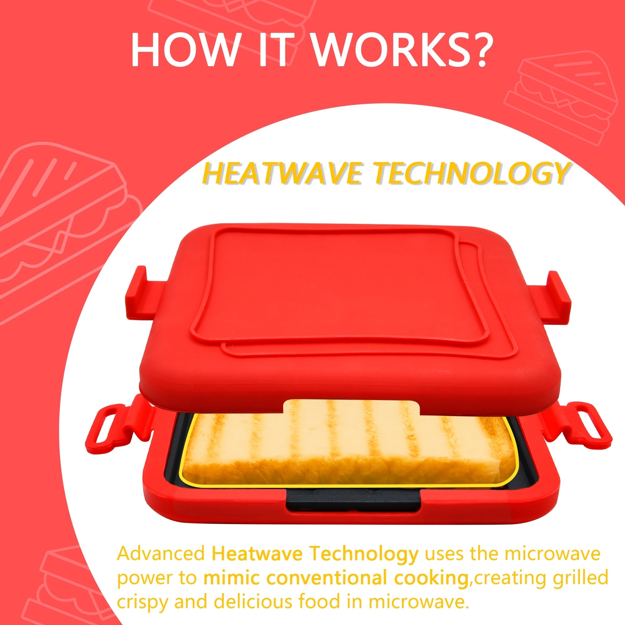 Aluminum Non-Stick Toaster Oven Pan for Crispy Breads Bacon Chicken Wings Steak Sausages Fish Fillets