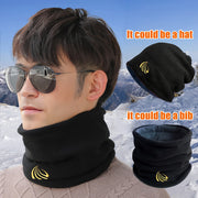 Gaiter de cuello de felpa de poliéster unisex, bufanda de invierno de uso múltiple para esquí, senderismo y ciclismo