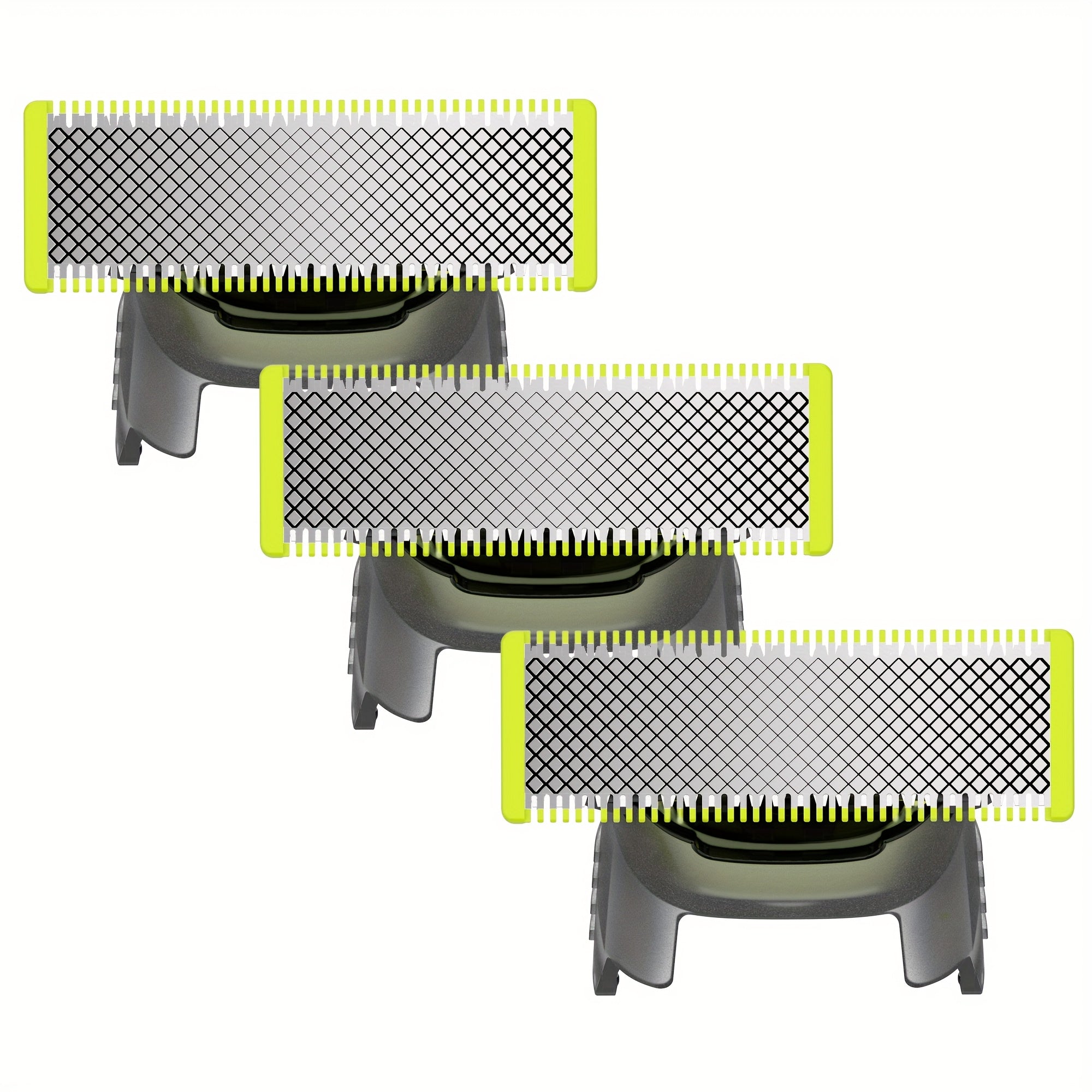 Cabezal de cuchillas de repuesto de 3 unidades para One Blade QP2520/QP2530/QP2620/QP2630/QP2724/QP2834 Gris