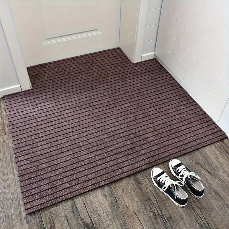 Customizable 60x90cm Absorbent Non-Slip Polyester Doormat for High Traffic Entryway