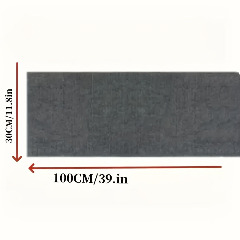 Self-Adhesive Cat Scratching Mat for Sofa Protection Gray Polyester Claw Guard