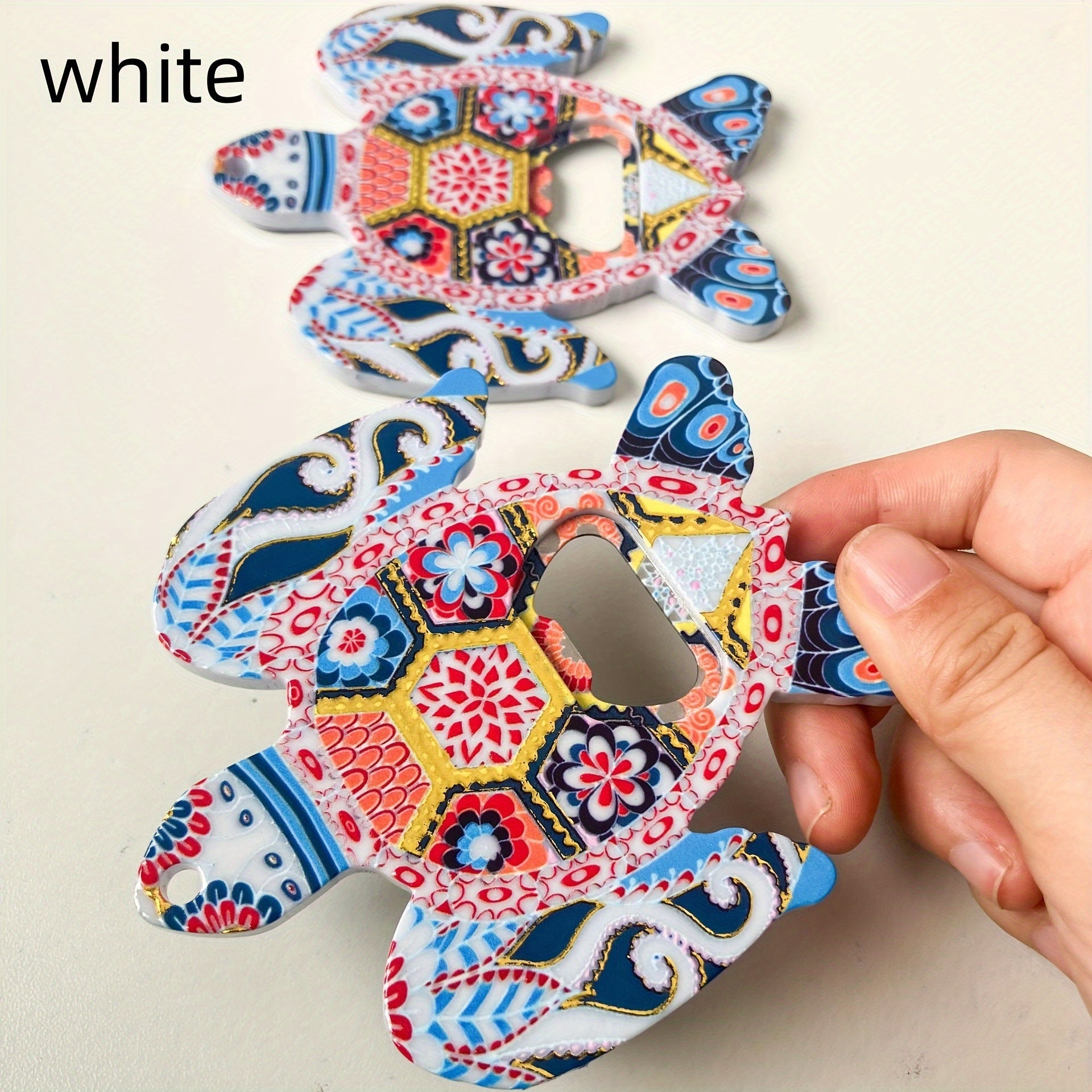 Magnetic Tortoise-Shaped Bottle Opener Refrigerator Accessory Fun Kitchen Tool