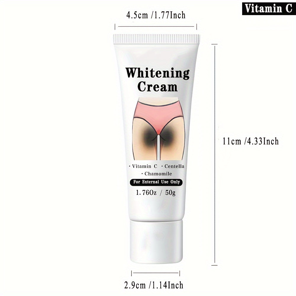 50g Vitaminlar bilan to'ldirilgan krem tanaga va shaxsiy joylarga. Terini yoritadi, yuzni silliqlashtiradi, alkogolsiz, barcha teri turlari uchun mos. Qo'ltiq osti, but, va sonlarni qayta tiklaydi.