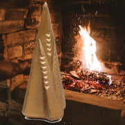 Steel 4-Way Manual Firewood Splitting Wedge 3.5-5lb Outdoor Fireplace Tool