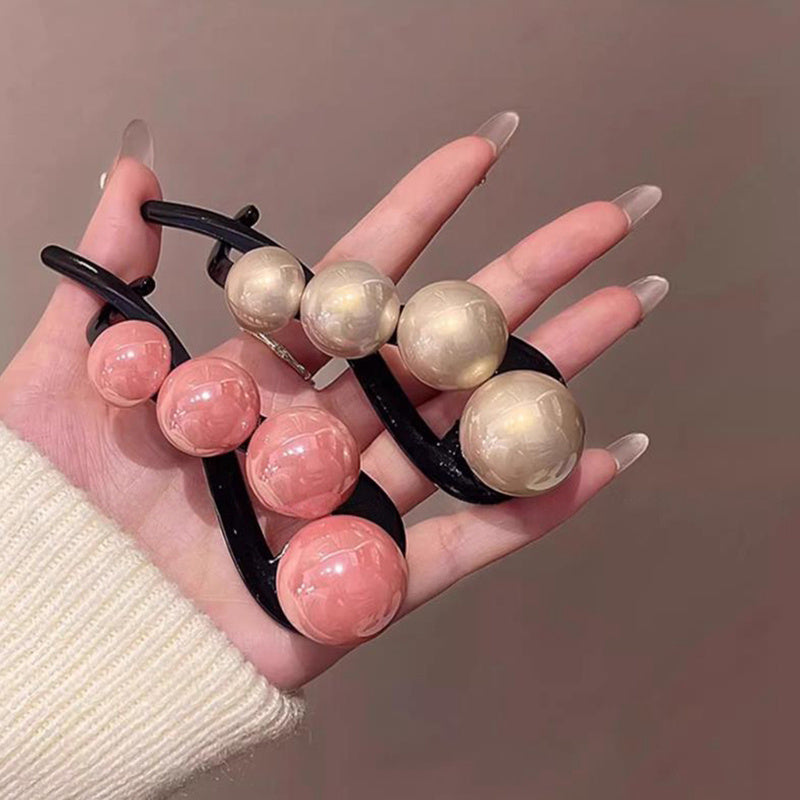 horquilla de pelo de imitación de perlas de acrílico para chicas adolescentes, para uso diario