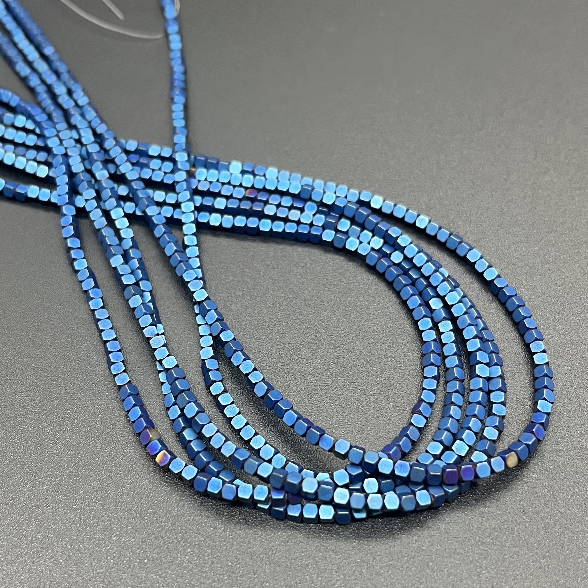 Hematite Small Square Beads 2/3mm Jewelry Making Supplies