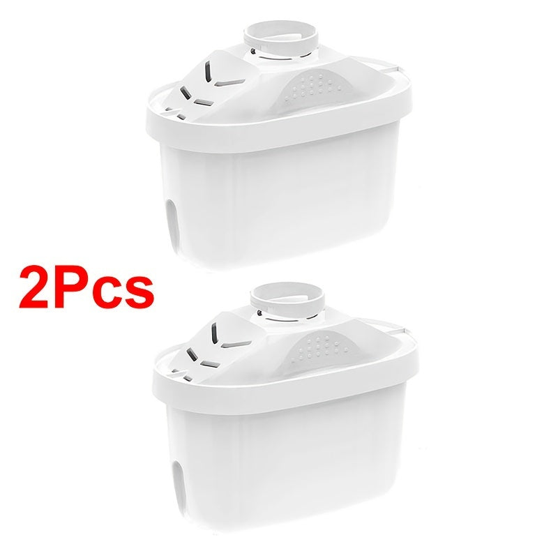 Two Premium Activated Carbon Water Filter Cartridges for Impurity Reduction