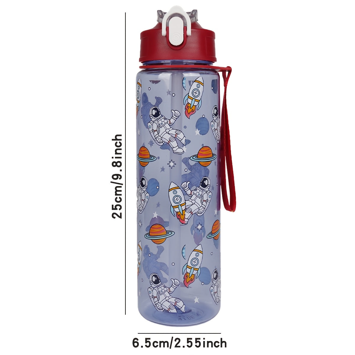 Cute Cartoon Water Bottle Leak-Proof Flip Top Hand Wash Outdoor Activities