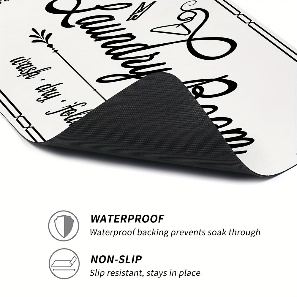 Funda de polvo impresa moderna para lavadora y secadora, de secado rápido y absorbente