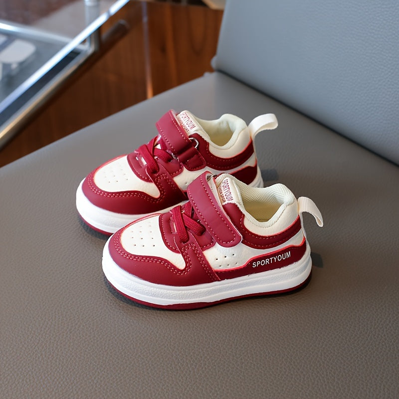 Infant Toddler Baby Shoes Non-Slip Breathable Microfiber Rubber Sole All-Season