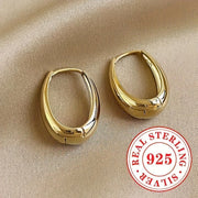 Серебряные серьги-кольца для женщин — элегантное универсальное украшение в подарок