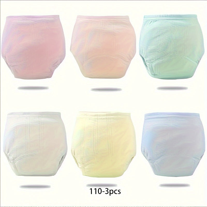 Bolalar uchun qayta ishlatiladigan paxta trening shimlar, bolalar kiyimlari, paxta hojatxonalari, 0-3 yoshdagi chaqaloqlar uchun