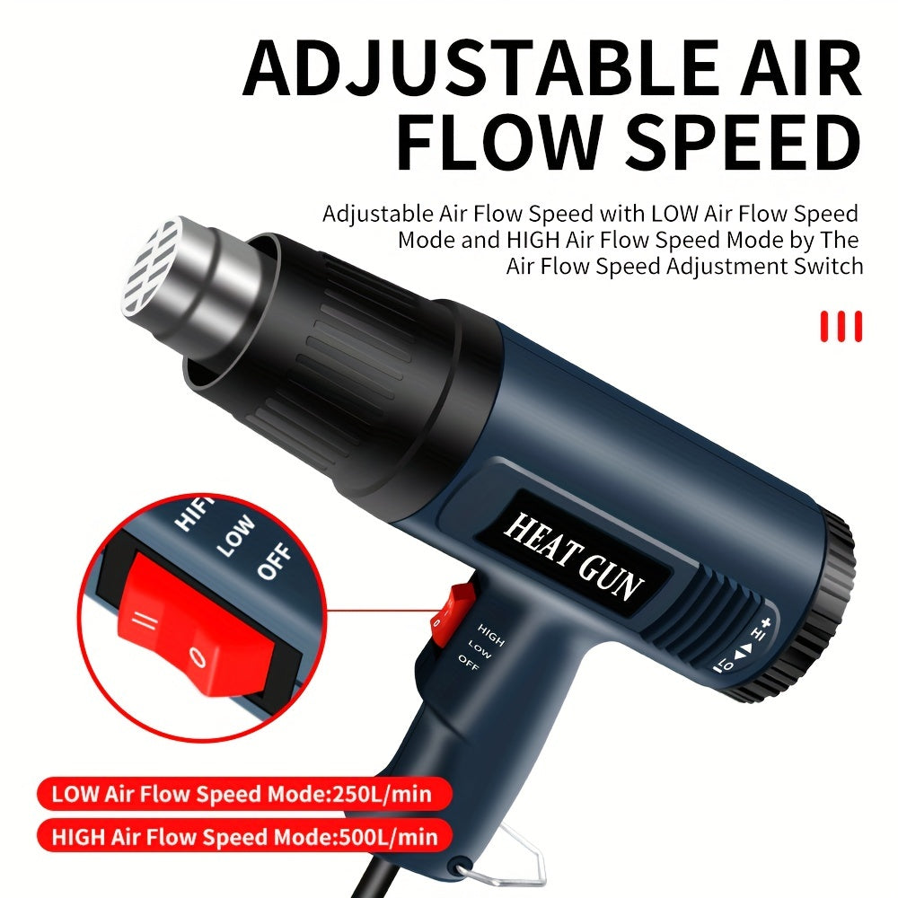 Handheld Hot Air Gun for Bending Forming Plastic Drying Thawing 110V 220V