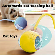 Pelota de juguete interactiva recargable por USB para gatos y perros