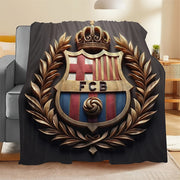 Manta de felpa estilo asiático, poliéster, ligera, para todas las estaciones, regalo para fanáticos del deporte