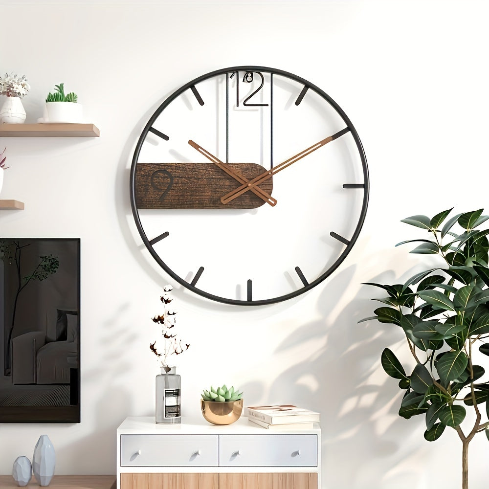 Reloj de pared elegante para habitación infantil, silencioso y decorativo para el hogar