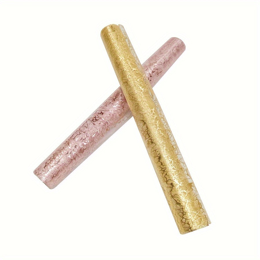 Golden Table Flag for Weddings Parties and Celebrations