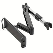 360° Rotatable Car Phone and Tablet Holder for 10-28cm Devices Black Red