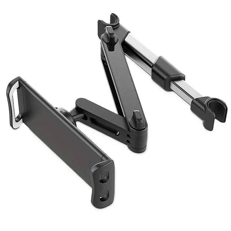 360° Rotatable Car Phone and Tablet Holder for 10-28cm Devices Black Red