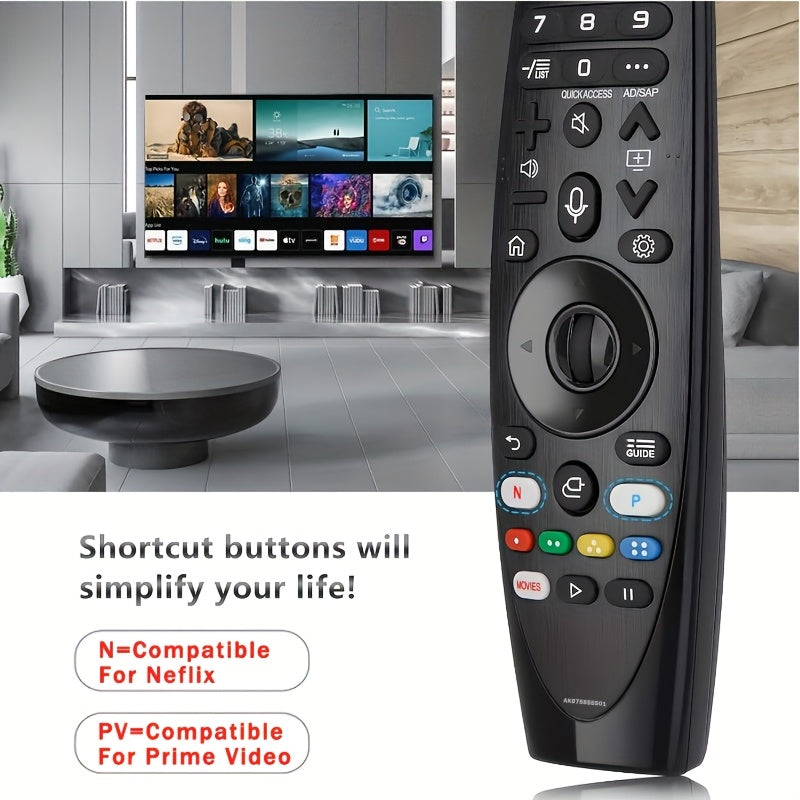 Smart TV Remote Voice Recognition Pointer Function Wireless Replacement for LG OLED NanoCell 4K UHD Models