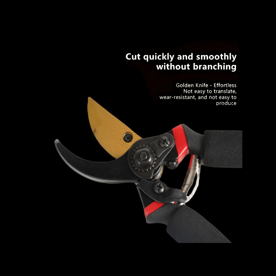 Tijeras de poda de acero SK5 engrosado para ramas de jardín y árboles frutales de uso intensivo