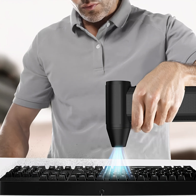 Electric Air Blower 130,000 RPM Turbo Fan 5W Rechargeable Lithium Battery