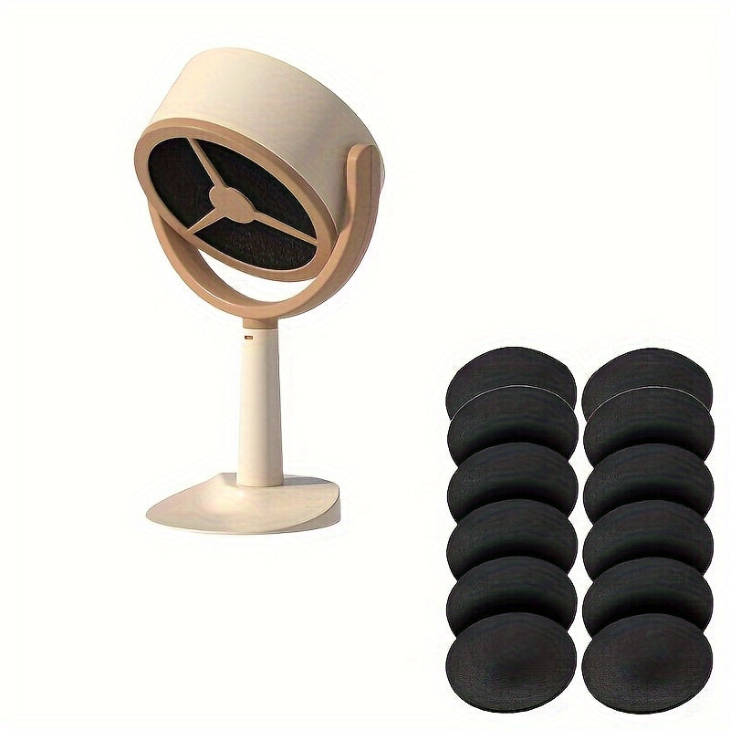 12 dona Faollashtirilgan Ko'mir Filtrlari Range Hood Tungi Chiqindi Fan Oshxona uchun