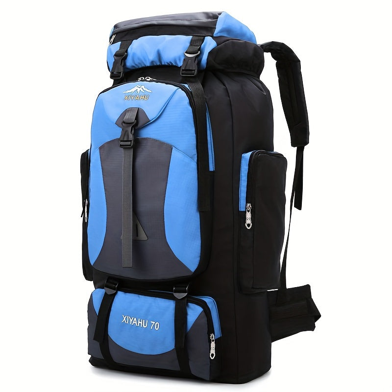 Lightweight Nylon Travel Backpack for Camping Hiking with Adjustable Straps