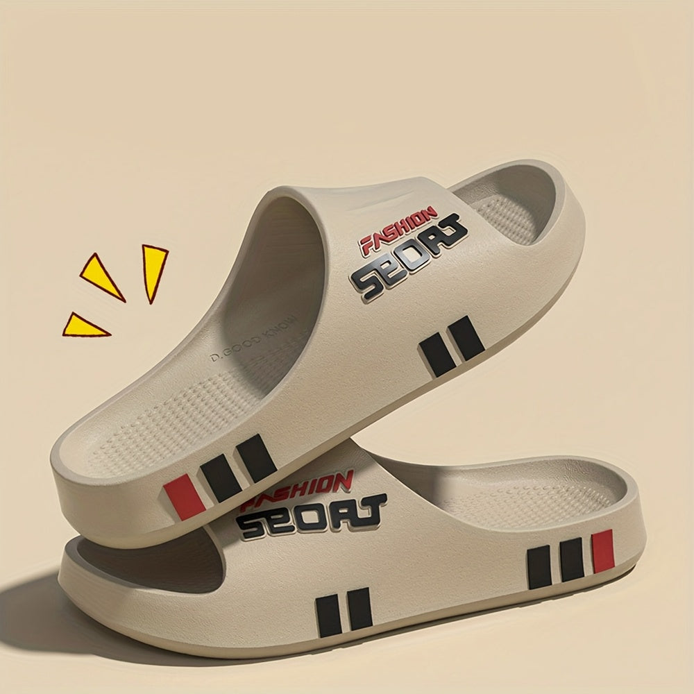 Uniseks EVA slaydlar qalin taglikli, sirpanishga qarshi, ichki va tashqi makon uchun yozgi shlyapki