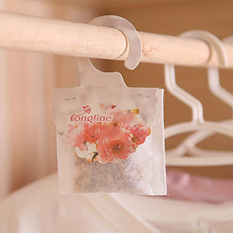 20pcs Fragrant Wardrobe Sachets for Odor Elimination and Freshening