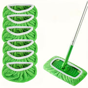 Reusable Mop Pads Set for Wet and Dry Floor Cleaning High Absorbency Durable Easy to Clean
