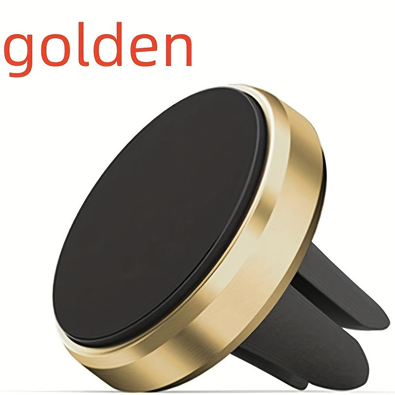 Avtomobil telefoni uchun magnit klip, havo ventili uchun dumaloq magnit stend