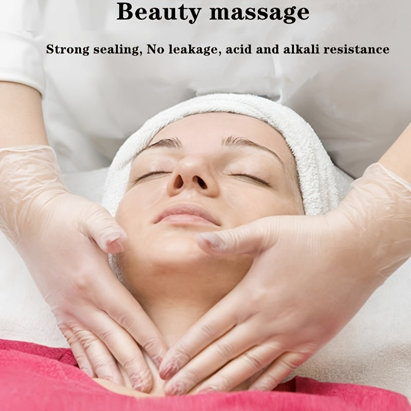 Pack of 50 or 100 Waterproof Powder-Free Plastic Kitchen Gloves for Cleaning