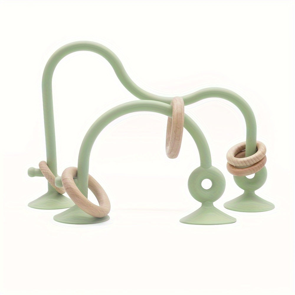 Educational Baby Toys Silicone Interactive Bath and Desk Toys for Infants