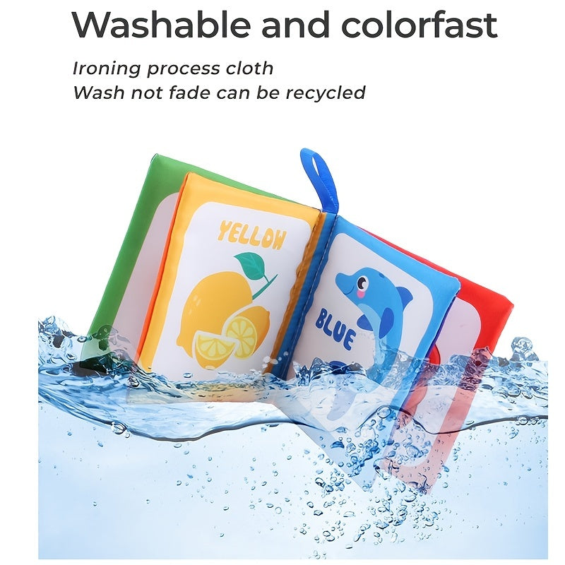 Baby Cloth Book for Toddlers 0-3 Years Black and White Cloth Educational Toy