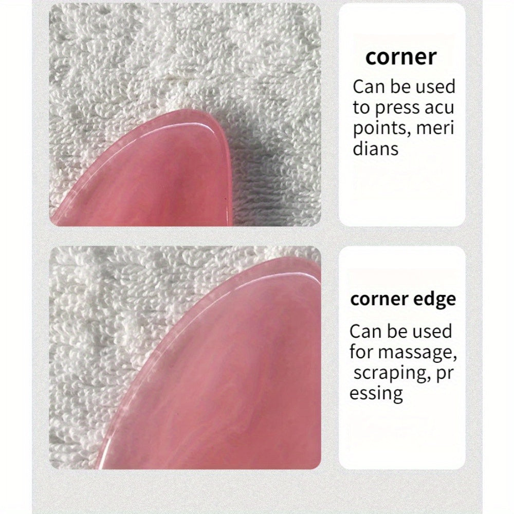 Yurak shaklidagi massaj qirqgichlari orqa, bo'yin va bel mushaklarini bo'shatish uchun. Yumshoq pushti rezina korpusi va silliq yumaloq qirralari bilan ergonomik dizayn. Ofisda, sayohatda, mashg'ulotdan keyin foydalanish uchun qulay.