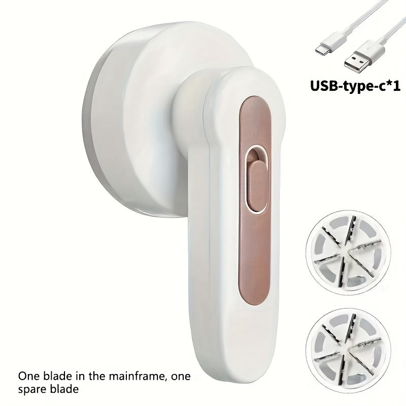 Portativ Elektrik Tozalash Vositasi kiyimlar va mato uchun, oq va jigarrang