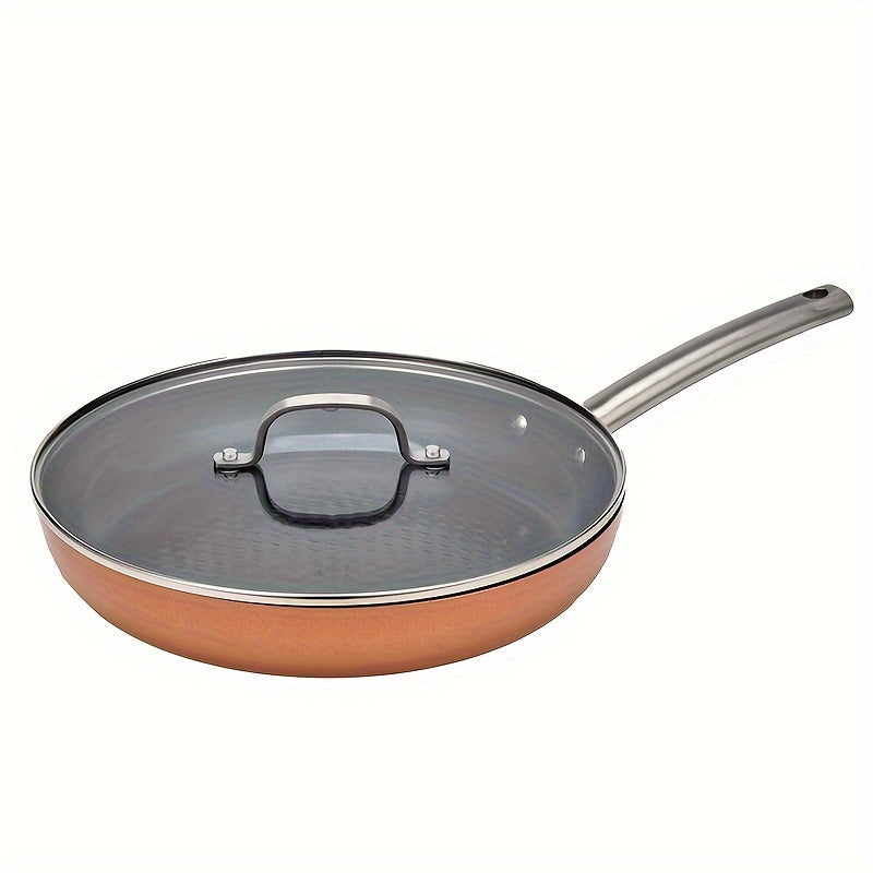 Six-Piece Nonstick Frying Pan Set with 17.78cm, 24.13cm, 30.48cm Pans Oven Safe Dishwasher Safe