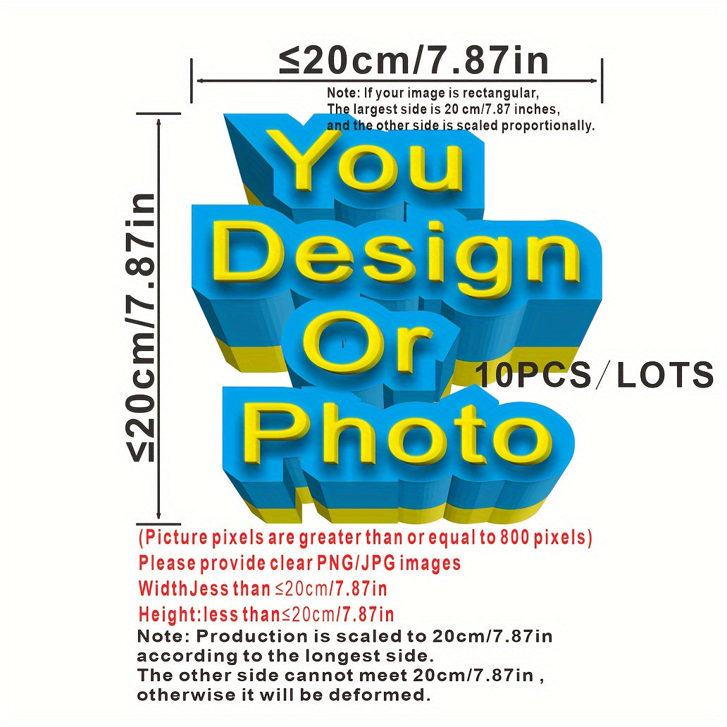 10 ta maxsus temirga yopishtiriladigan yamoq to'plami, sizning rasmlaringizni o'z ichiga oladi, kiyimlar, futbolkalar va yostiq qoplari uchun mukammal.
