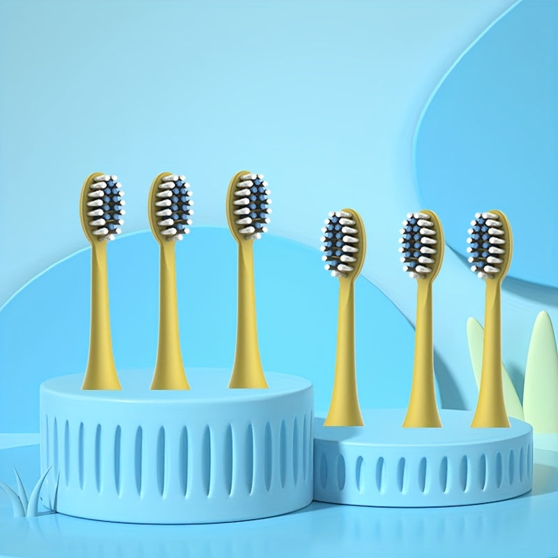 Electric Toothbrush Replacement Brush Heads for Adults, 3-9 Colors