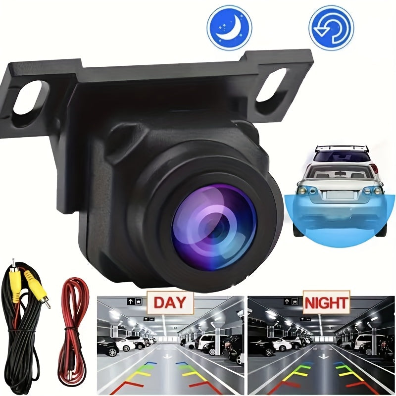 Задняя камера с HD ночным видением, широким углом обзора, камера заднего вида для седана, внедорожника, фургона