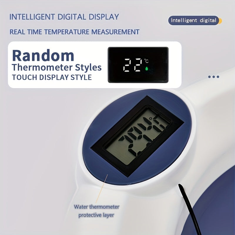 Baby Silicone Foldable Bathtub for Infants and Toddlers with Non-Slip Base