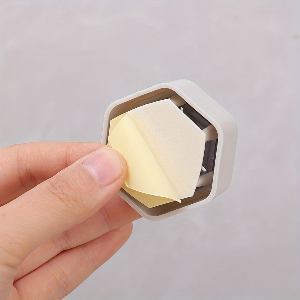 Hexagonal Wall Hooks Set for Towel Storage, Creative Hole-Free Racks, Kitchen Accessories