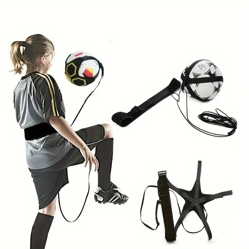 Unisex Adults PVC Football and Volleyball Dribbling Belt Set for Ball Control Training